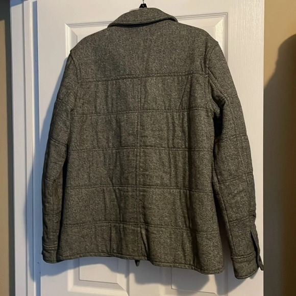 Modern Amusement mens gray pea coat size large - Picture 6 of 8